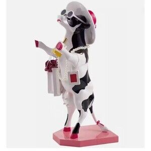 CowParade ALPHADITE GODDESS OF SHOPPING Figurine New in Box